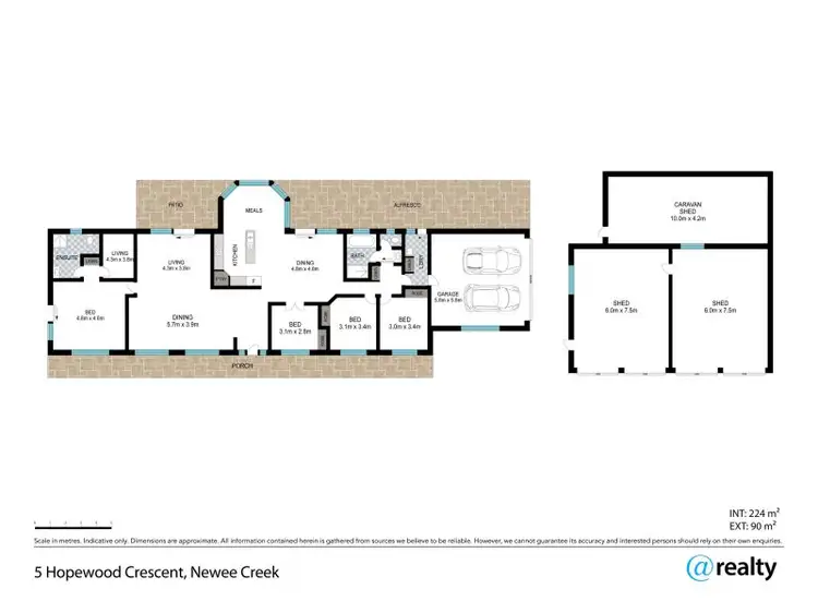 Floorplan of Homely house listing, 5 Hopewood Crescent, Newee Creek NSW 2447