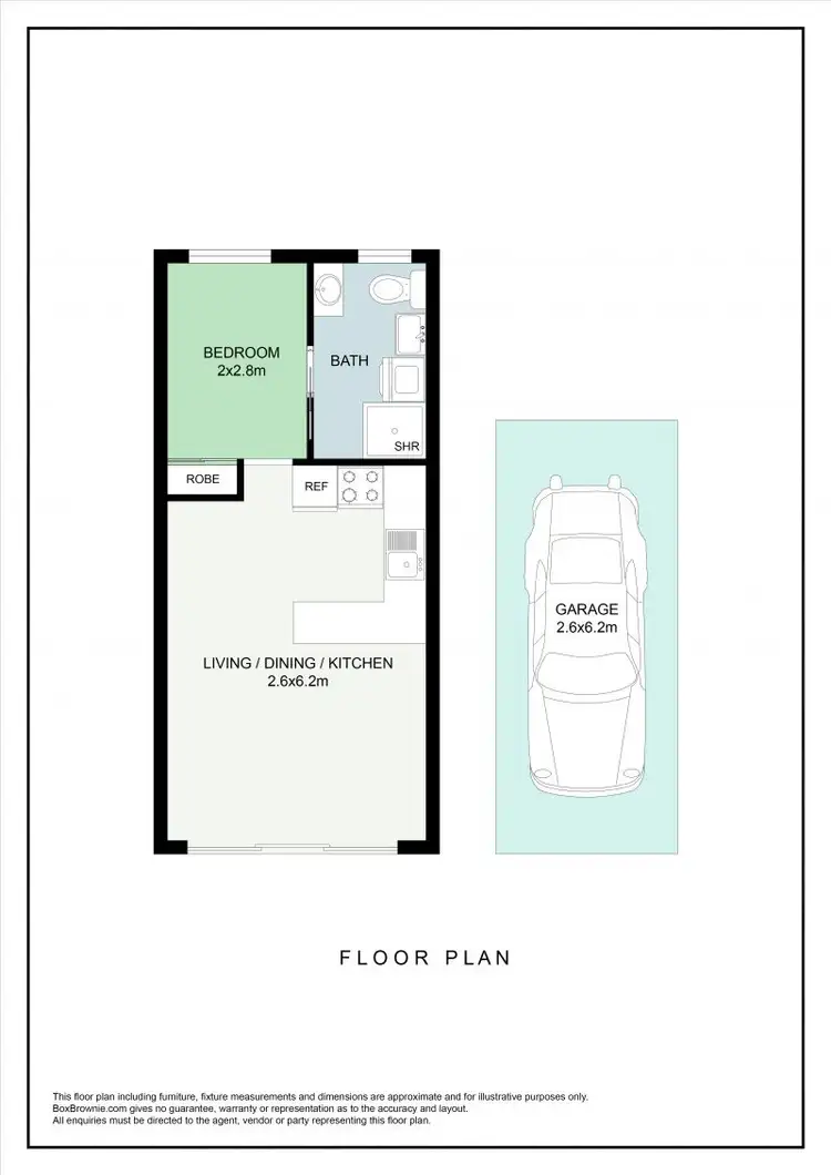 Floorplan of Homely unit listing, 3/4 Brighton Street, Biggera Waters QLD 4216