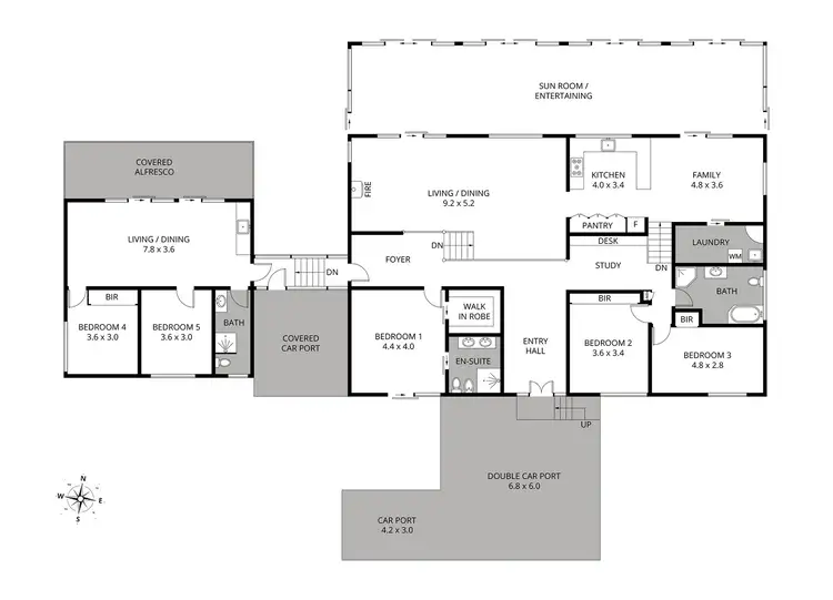 Floorplan of Homely rural property listing, 172 Daintree Drive, Albion Park NSW 2527