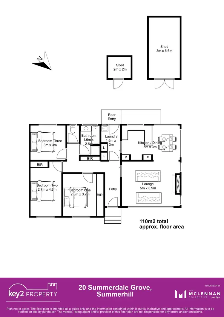 Floorplan of Homely house listing, 20 Summerdale Grove, Summerhill TAS 7250