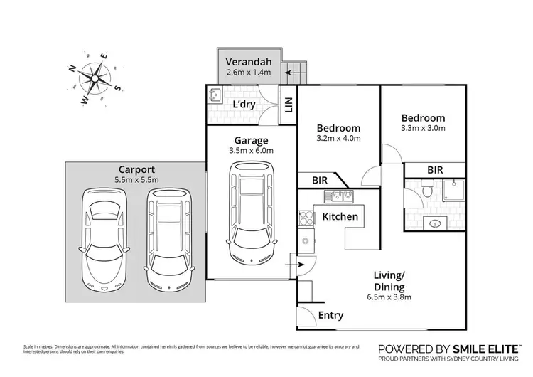 Floorplan of Homely townhouse listing, 1/4 Drinnan Close, Surf Beach NSW 2536