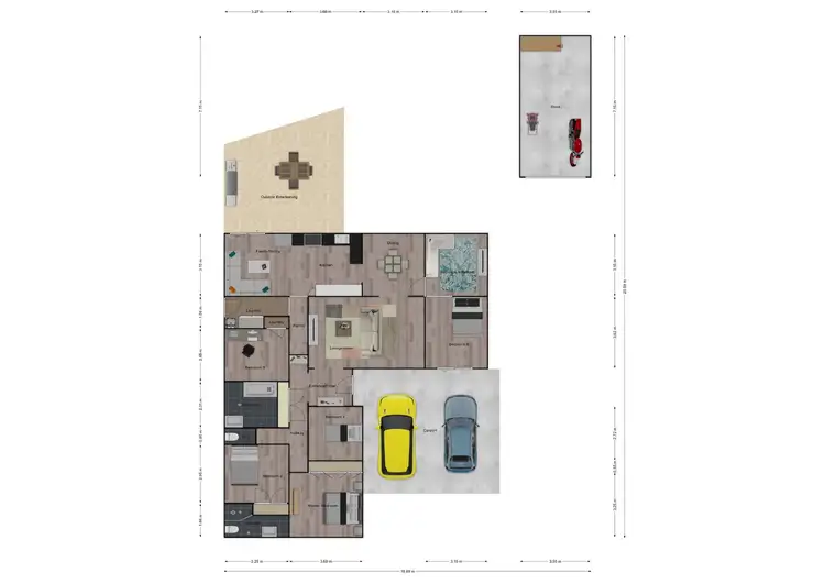 Floorplan of Homely house listing, 4 Millard Close, Muswellbrook NSW 2333