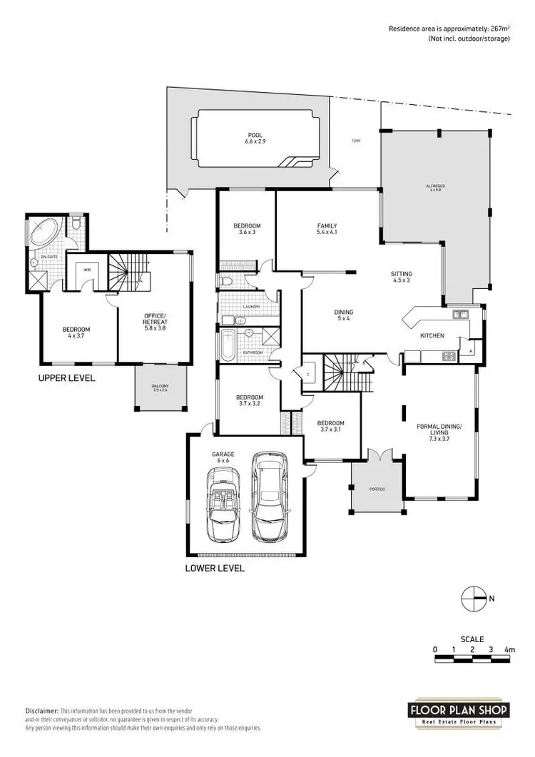 Floorplan of Homely house listing, 3 Langtry View, Mount Claremont WA 6010