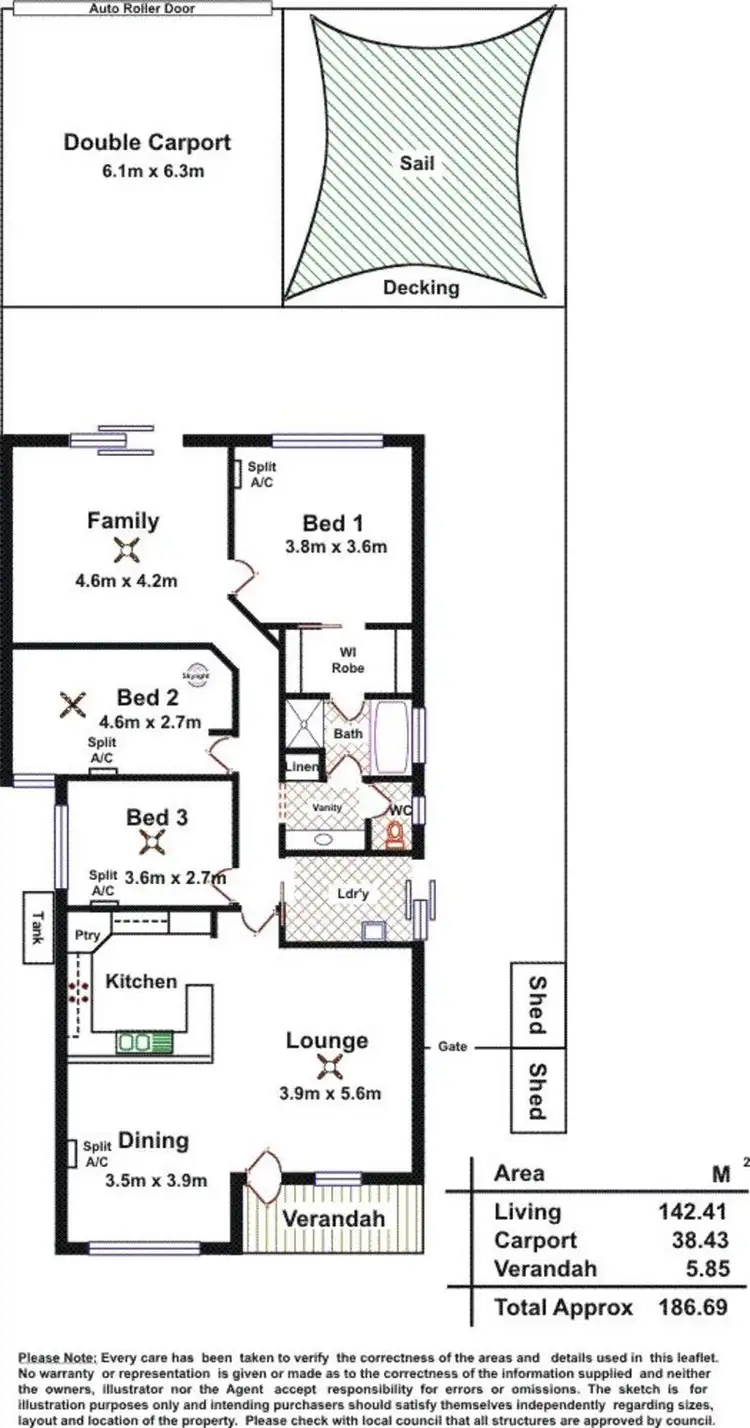 Floorplan of Homely house listing, Address available on request