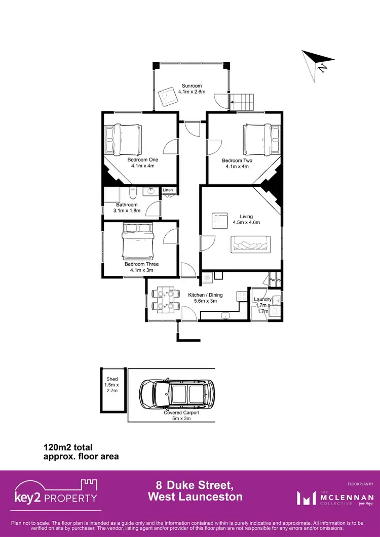 Floorplan of Homely house listing, 8 Duke Street, West Launceston TAS 7250