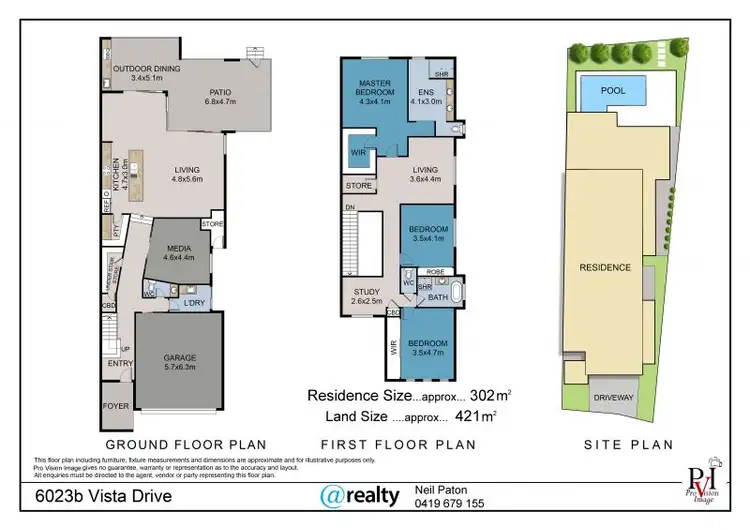 Floorplan of Homely villa listing, 6023b Royal Pines Resort, Benowa QLD 4217