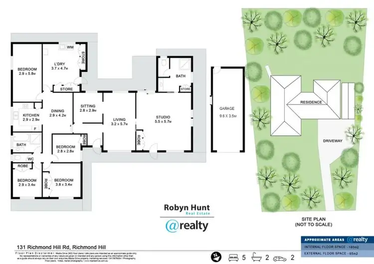 Floorplan of Homely house listing, 131 Richmond Hill Road, Richmond Hill NSW 2480
