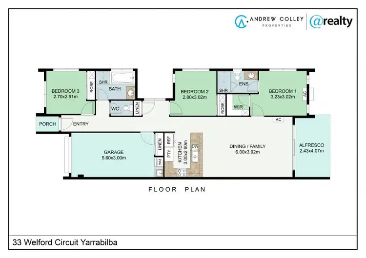 Floorplan of Homely house listing, 33 Welford Circuit, Yarrabilba QLD 4207