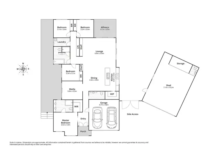 Floorplan of Homely house listing, 5 Wilga Place, Ulladulla NSW 2539