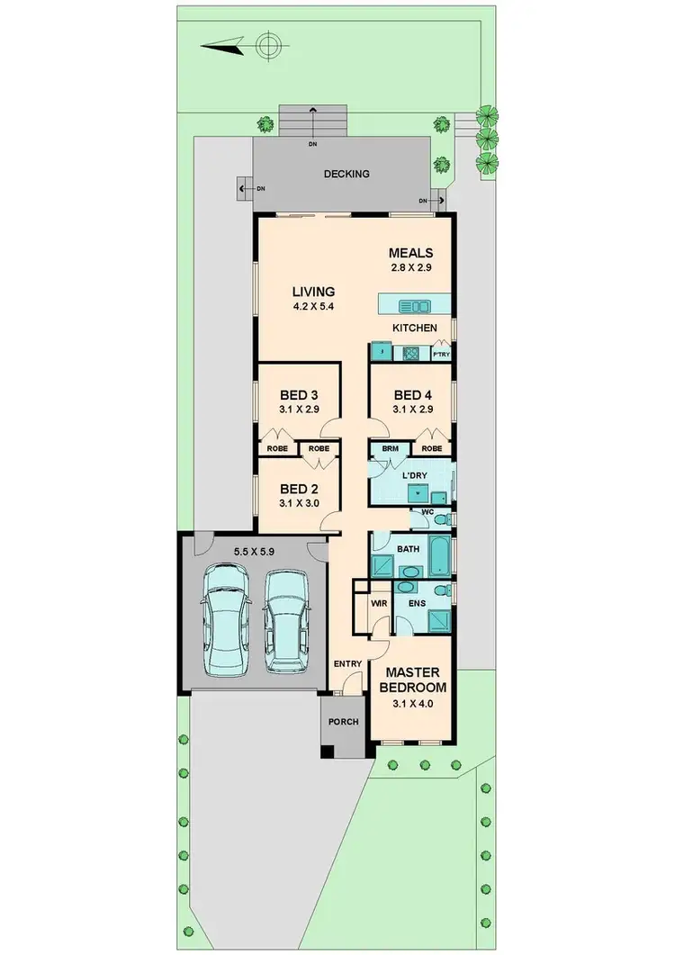 Floorplan of Homely house listing, Address available on request