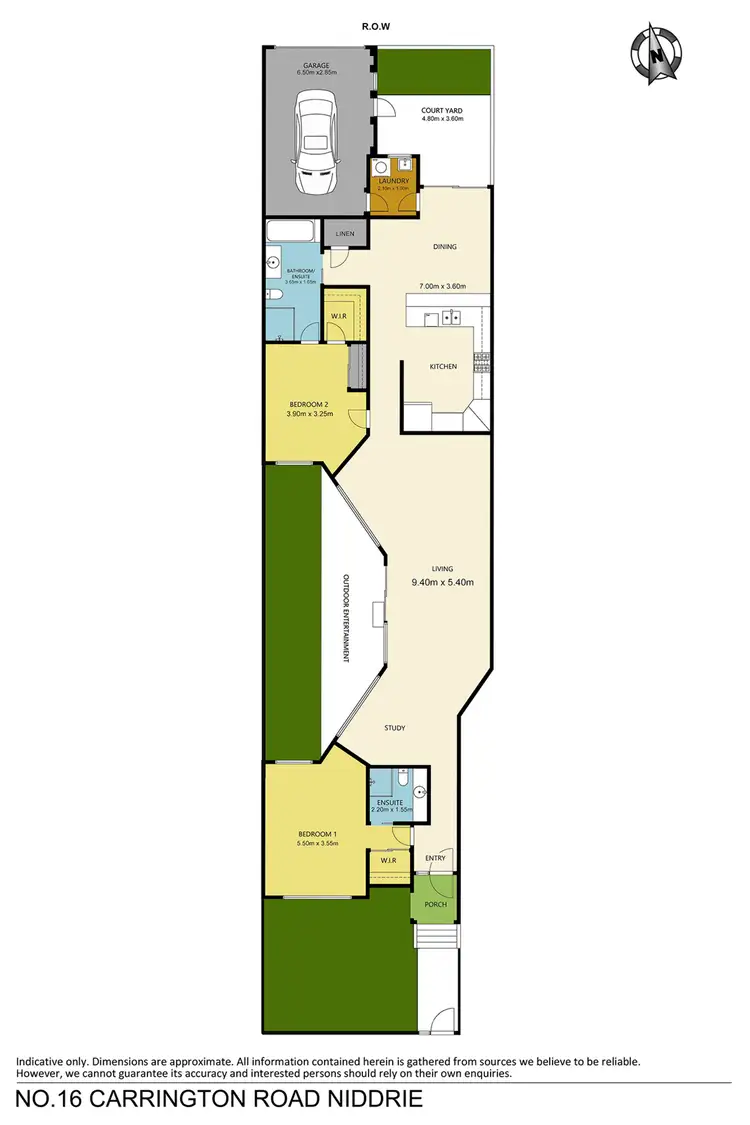 Floorplan of Homely house listing, 16 Carrington Road, Niddrie VIC 3042