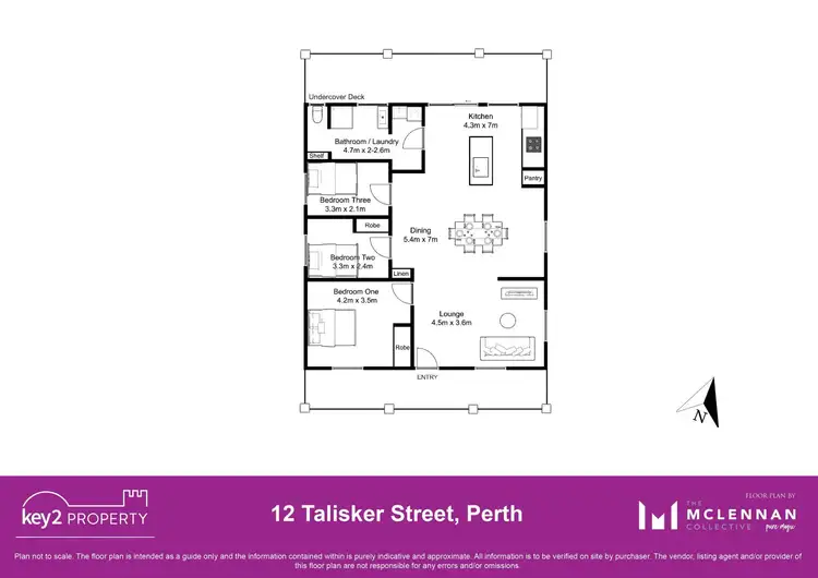 Floorplan of Homely house listing, 12 Talisker Street, Perth TAS 7300