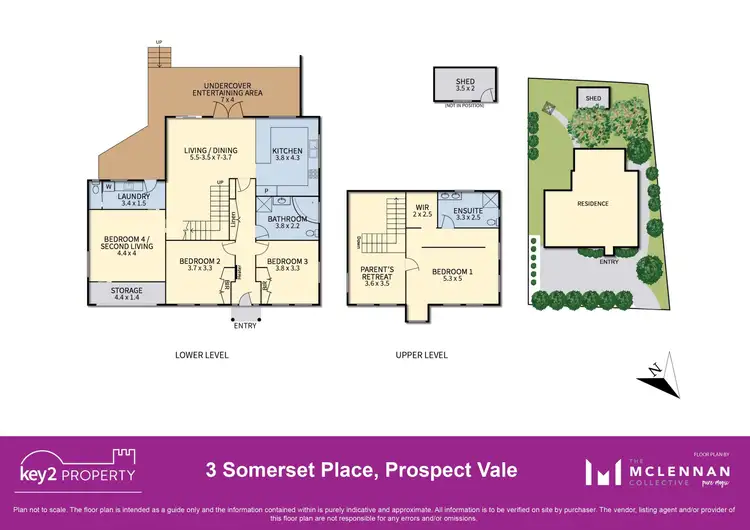 Floorplan of Homely house listing, 3 Somerset Place, Prospect Vale TAS 7250