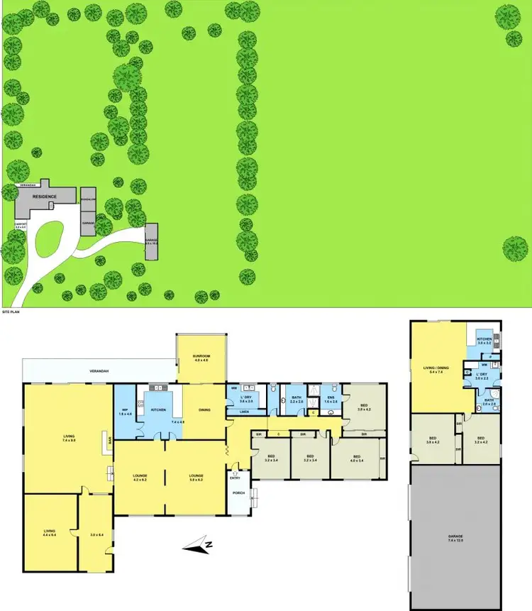 Floorplan of Homely rural property listing, 62 Wellington Street, Moolap VIC 3224
