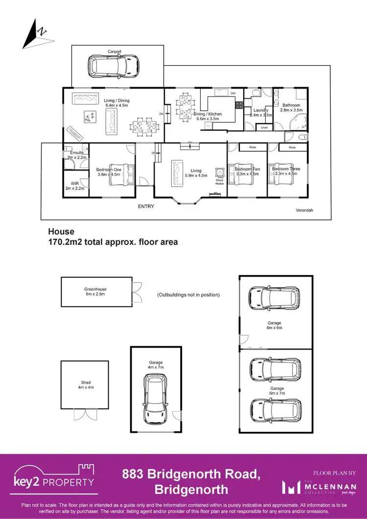 Floorplan of Homely house listing, 883 Bridgenorth Road, Bridgenorth TAS 7277