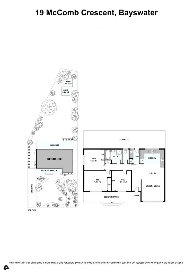Floorplan of Homely house listing, 19 McComb Crescent, Bayswater VIC 3153