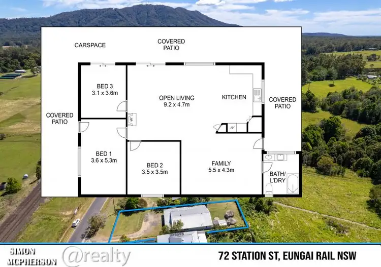 Floorplan of Homely house listing, 72 Station Street, Eungai Rail NSW 2441