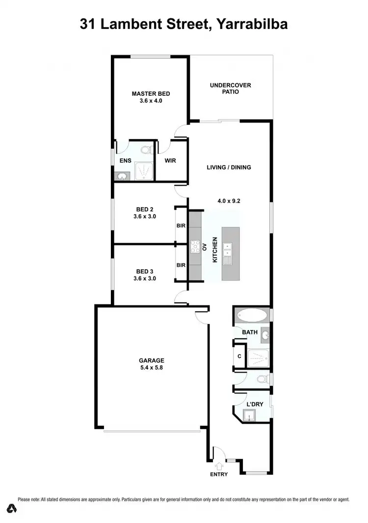 Floorplan of Homely house listing, 31 Lambent Street, Yarrabilba QLD 4207