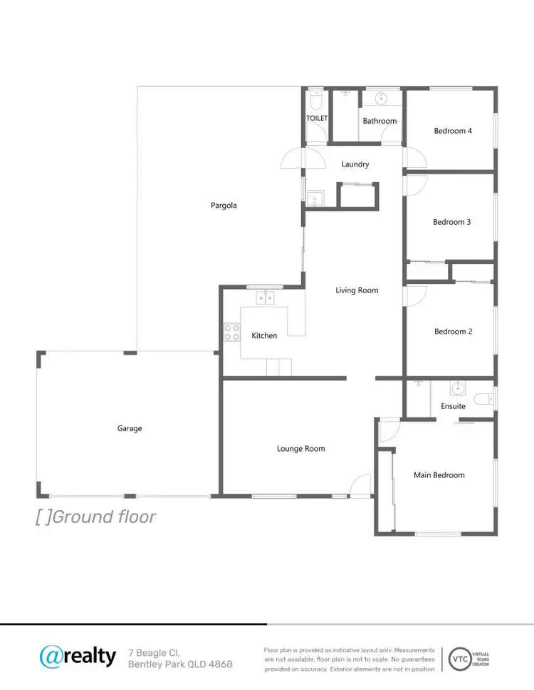 Floorplan of Homely house listing, 7 Beagle Close, Bentley Park QLD 4869