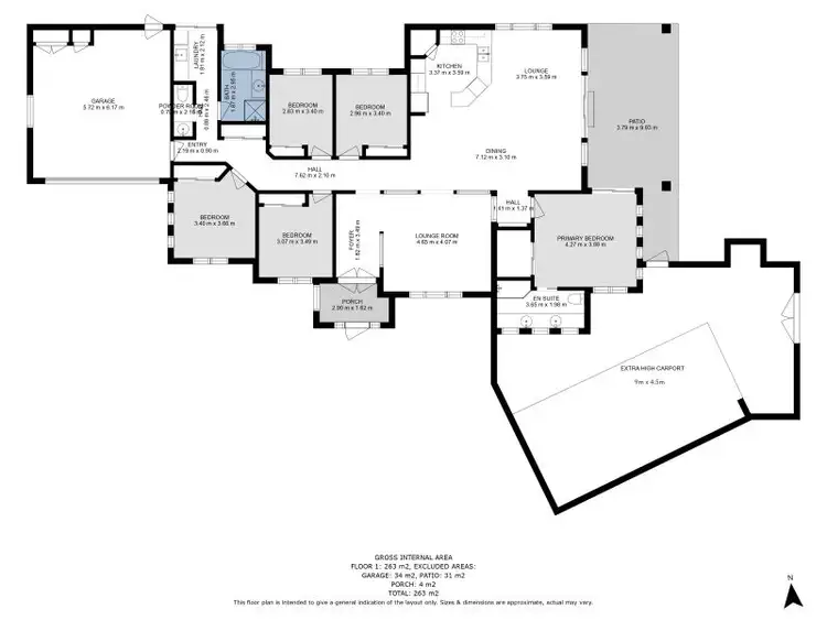 Floorplan of Homely house listing, 125 Endeavour Drive, Banksia Beach QLD 4507