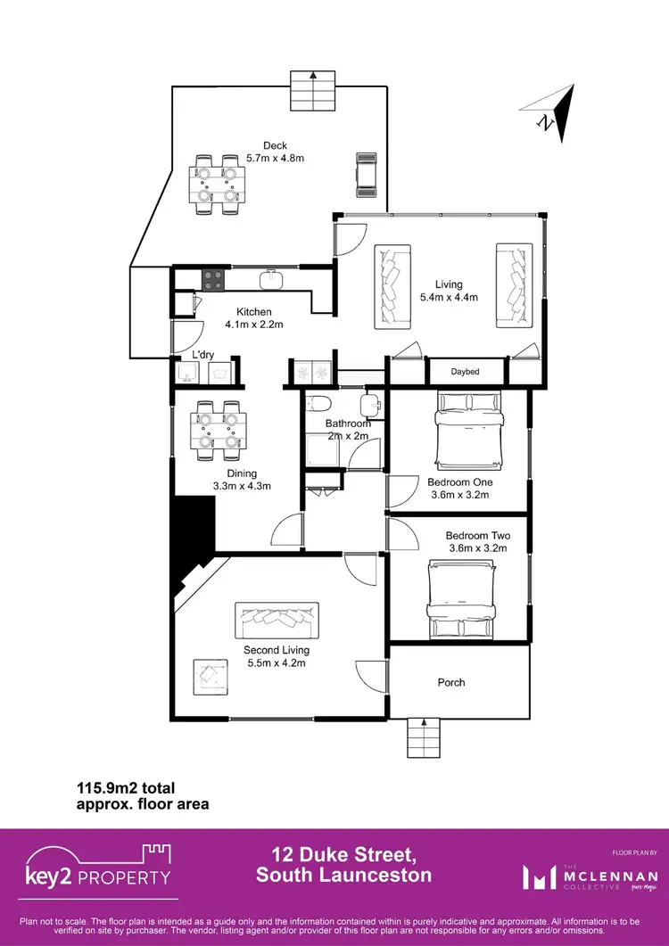 Floorplan of Homely house listing, 12 Duke Street, West Launceston TAS 7250