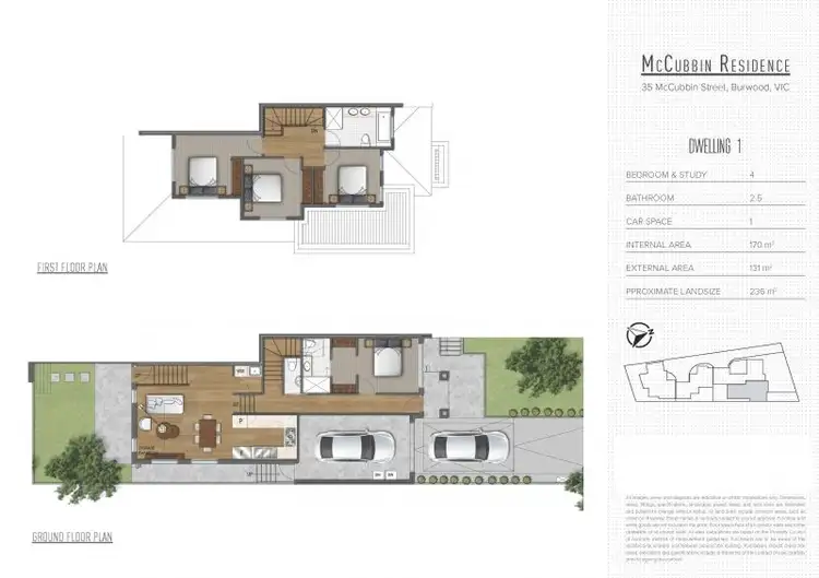 Floorplan of Homely townhouse listing, 35 McCubbin Street, Burwood VIC 3125