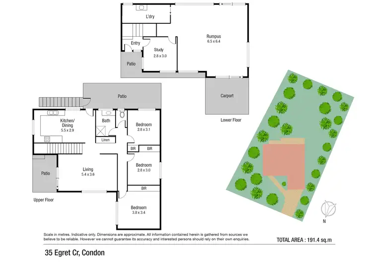 Floorplan of Homely house listing, 35 Egret Crescent, Condon QLD 4815