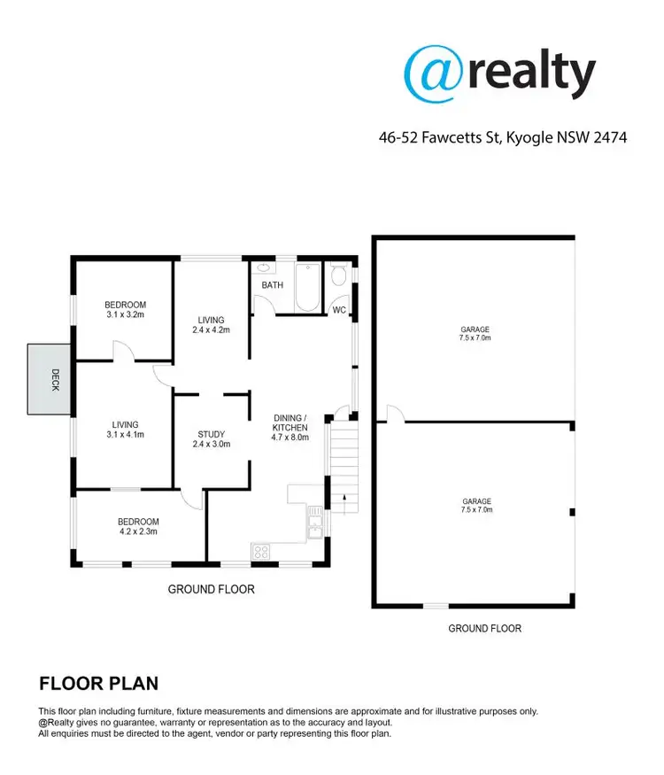 Floorplan of Homely house listing, 46-52 Fawcett Street, Kyogle NSW 2474