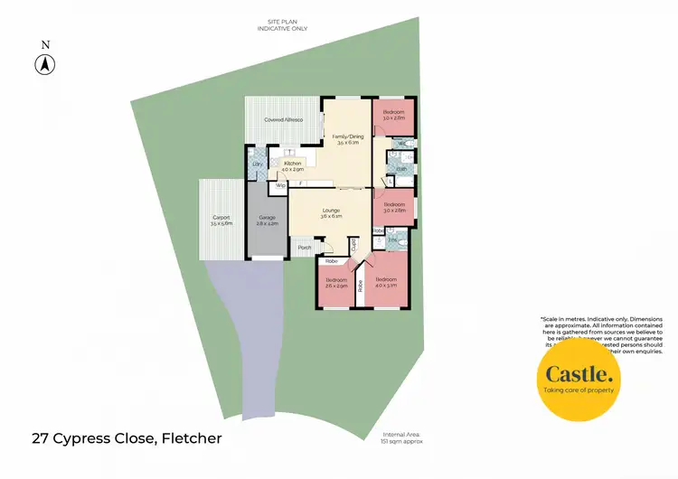 Floorplan of Homely house listing, 27 Cypress Cl, Fletcher NSW 2287
