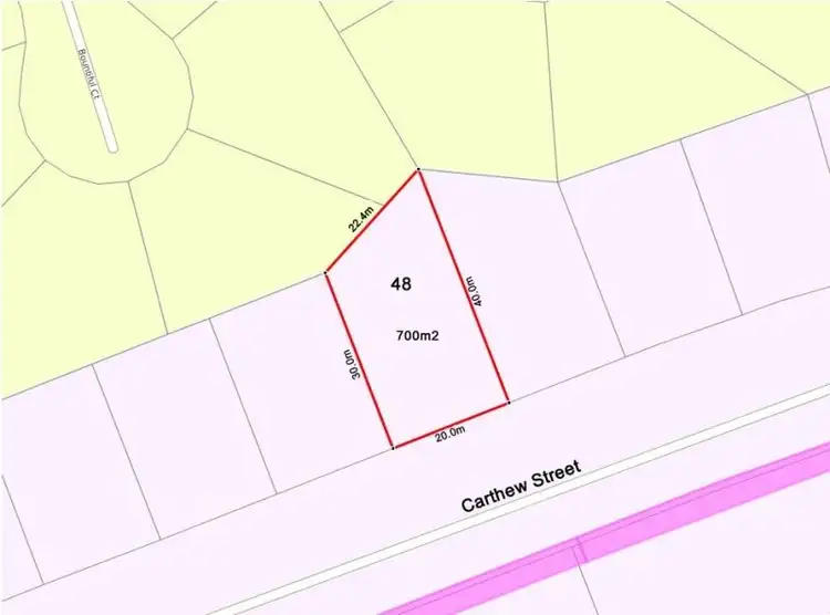 Floorplan of Homely house listing, 48 Carthew Street, Thuringowa Central QLD 4817