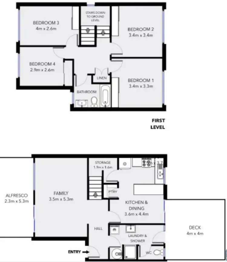 Floorplan of Homely unit listing, 19 Ribbon Gum Place, Windradyne NSW 2795