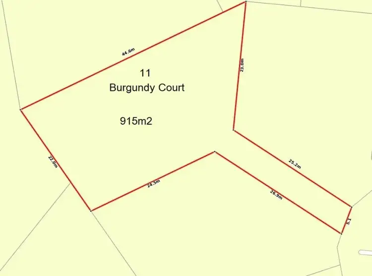 Floorplan of Homely house listing, 11 Burgundy Court, Condon QLD 4815