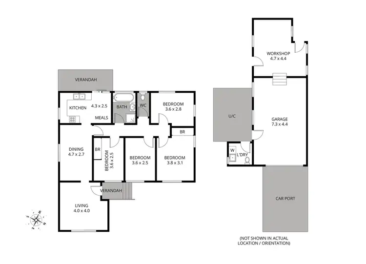 Floorplan of Homely house listing, 3 Garrard Avenue, Mount Warrigal NSW 2528