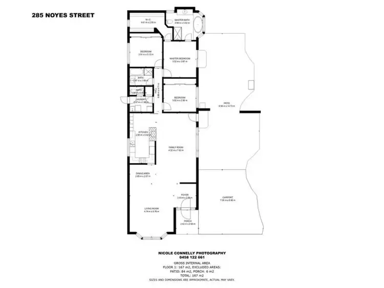 Floorplan of Homely house listing, 285 Noyes Street, Deniliquin NSW 2710