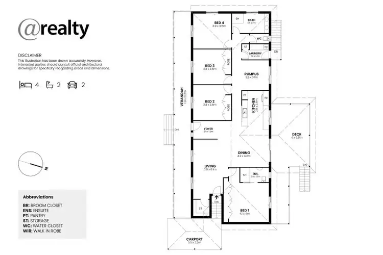 Floorplan of Homely rural property listing, 88 Sunrise Drive, Ocean View QLD 4521