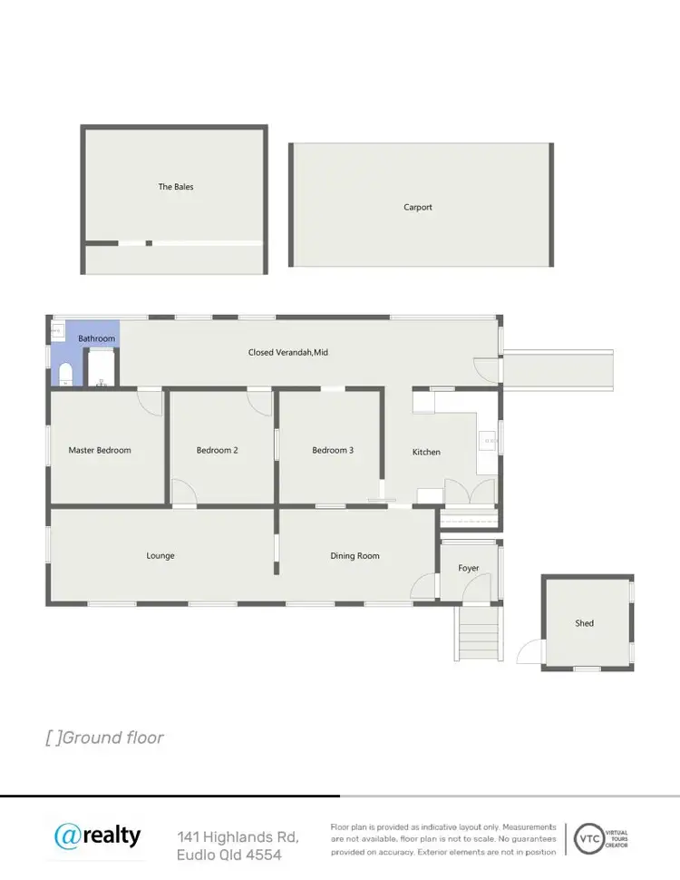 Floorplan of Homely rural property listing, 141 Highlands Road, Eudlo QLD 4554