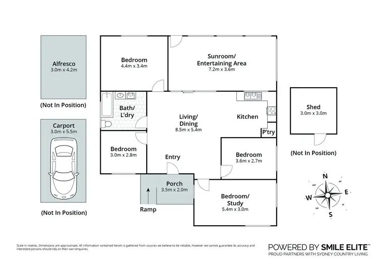 Floorplan of Homely house listing, 6 Queen Street, Moruya NSW 2537