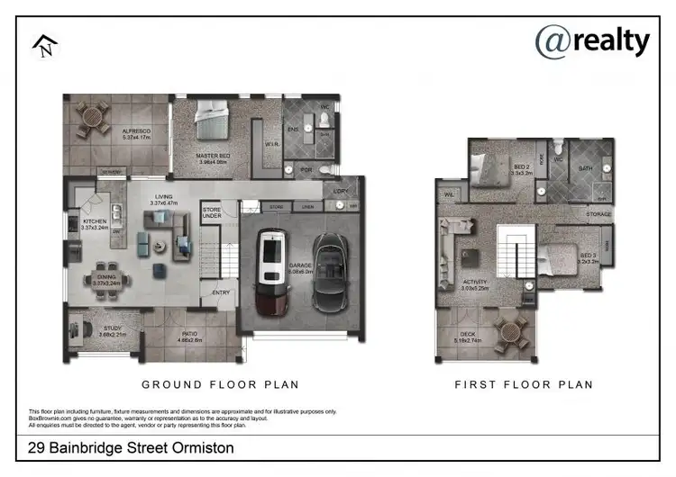 Floorplan of Homely house listing, 29 Bainbridge Street, Ormiston QLD 4160