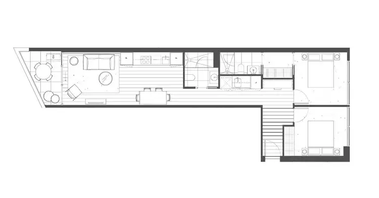 Floorplan of Homely apartment listing, 604/649 Chapel Street, South Yarra VIC 3141