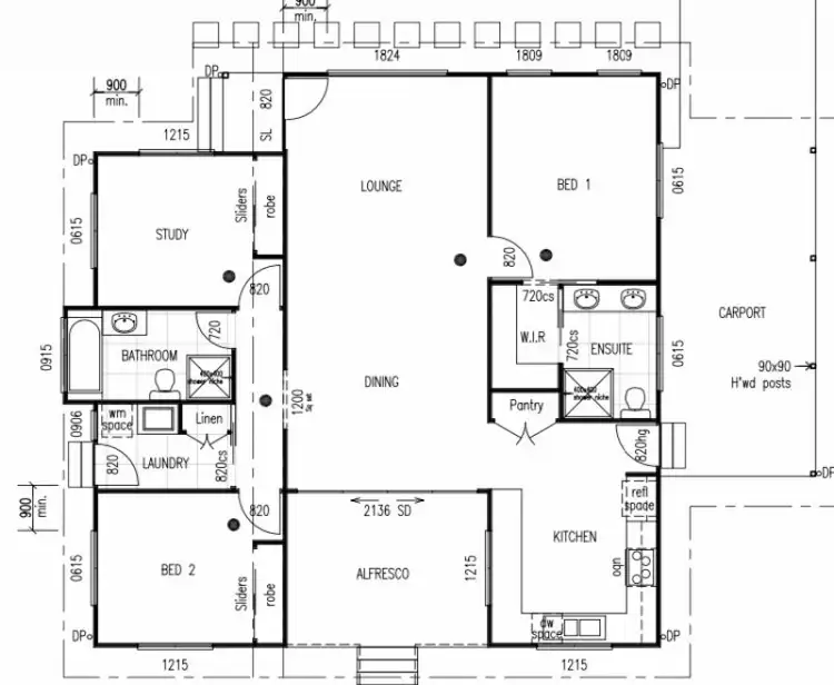 Floorplan of Homely house listing, 6 Grevillea Street, Russell Island QLD 4184