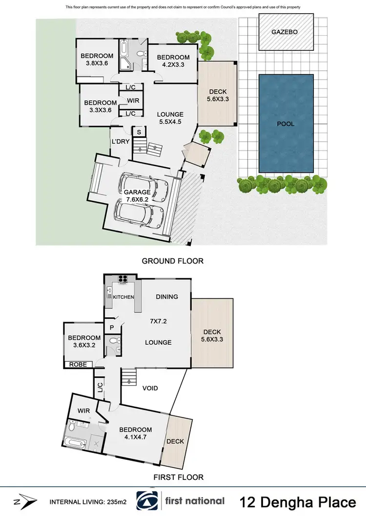 Floorplan of Homely house listing, 12 Dehnga Place, Suffolk Park NSW 2481