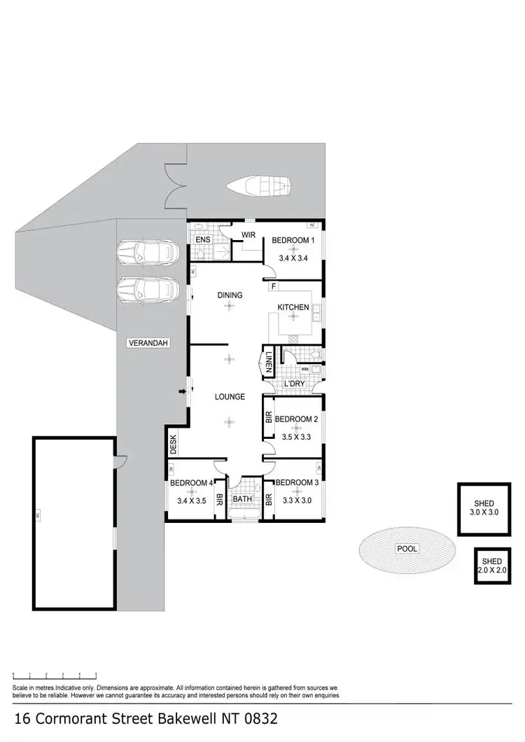 Floorplan of Homely house listing, 16 Cormorant Street, Bakewell NT 832