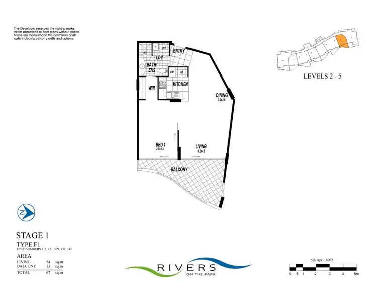 Floorplan of Homely apartment listing, 137/8 Land Street, Toowong QLD 4066