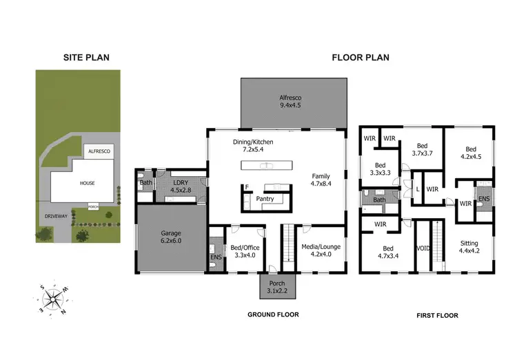 Floorplan of Homely house listing, 8 Bursaria Place, South Bowenfels NSW 2790