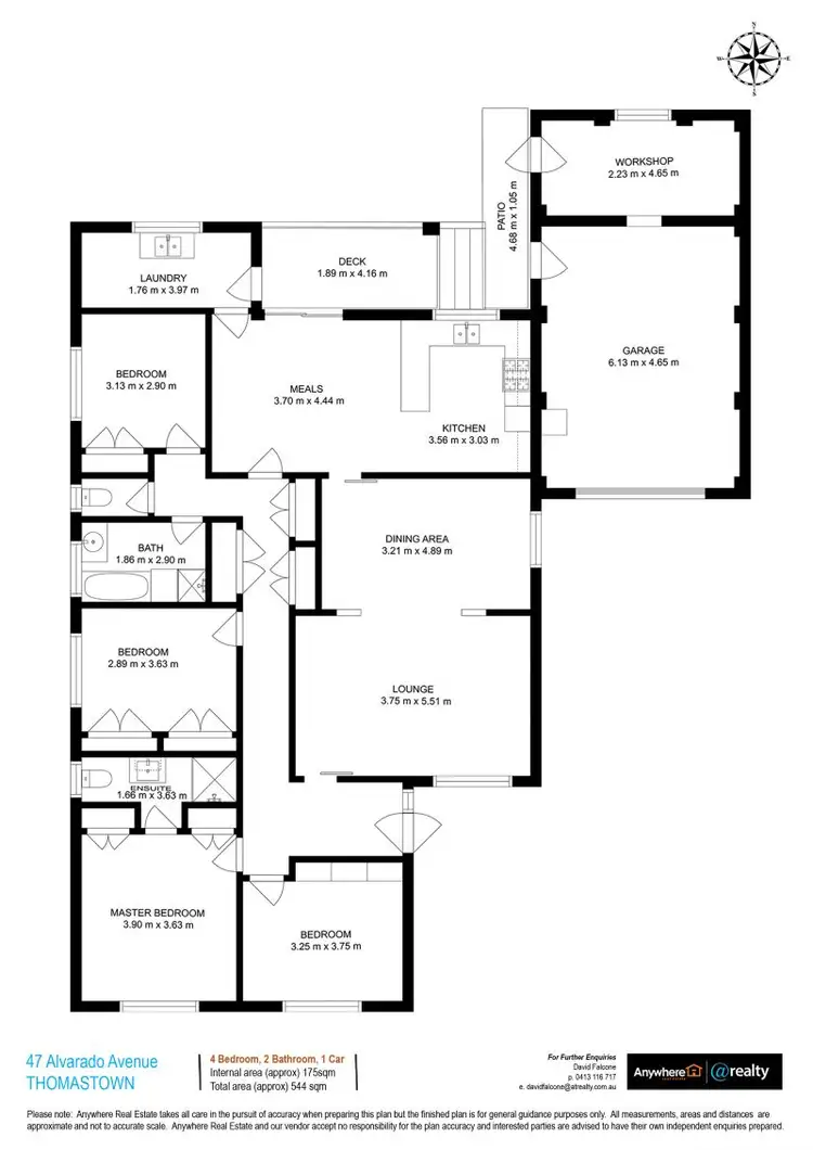 Floorplan of Homely house listing, 47 Alvarado Avenue, Thomastown VIC 3074