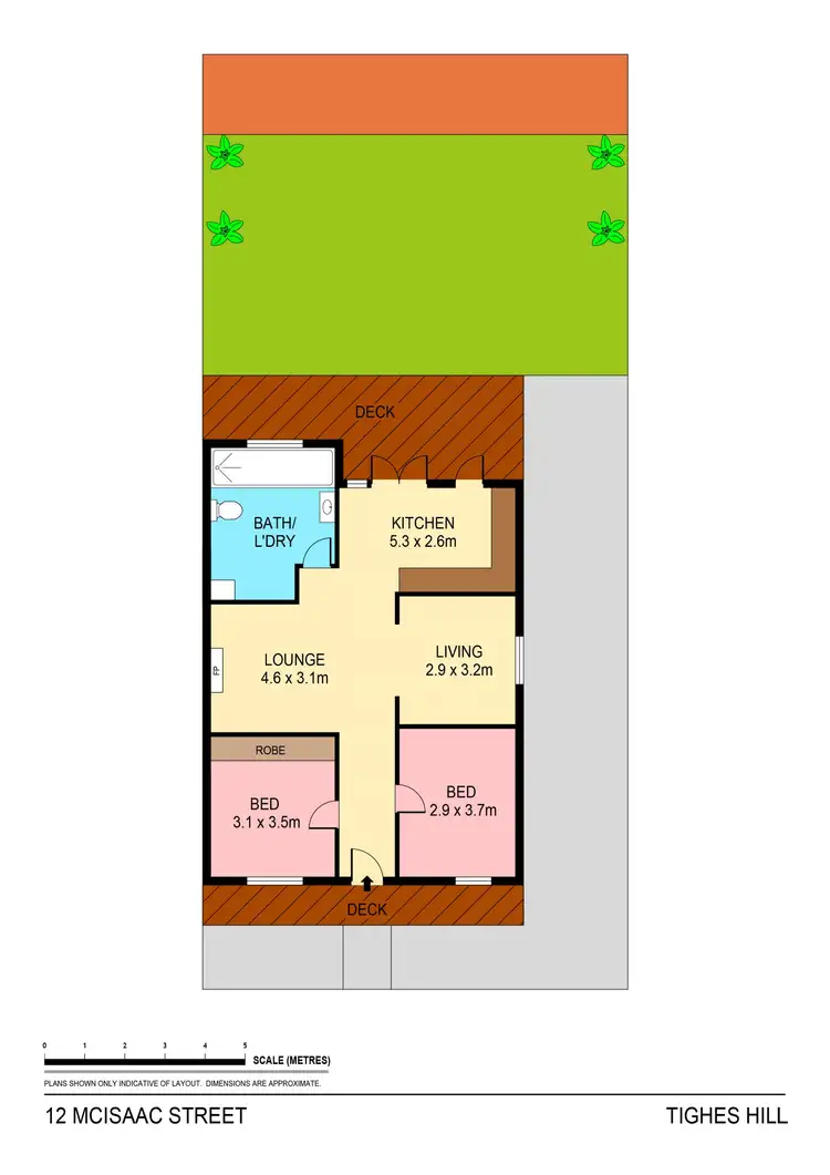 Floorplan of Homely house listing, 12 McIsaac Street, Tighes Hill NSW 2297