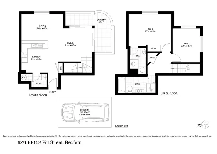 Floorplan of Homely apartment listing, 62/146-152 Pitt Street, Redfern NSW 2016