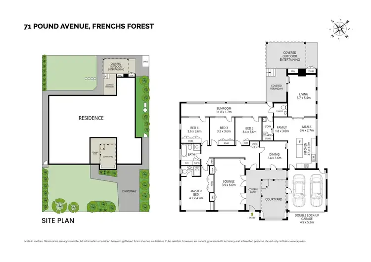 Floorplan of Homely house listing, 71 Pound Avenue, Frenchs Forest NSW 2086
