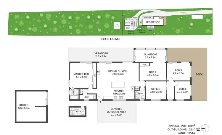 Floorplan of Homely rural property listing, 4816 &/4818 Wisemans Ferry Road, Spencer NSW 2775