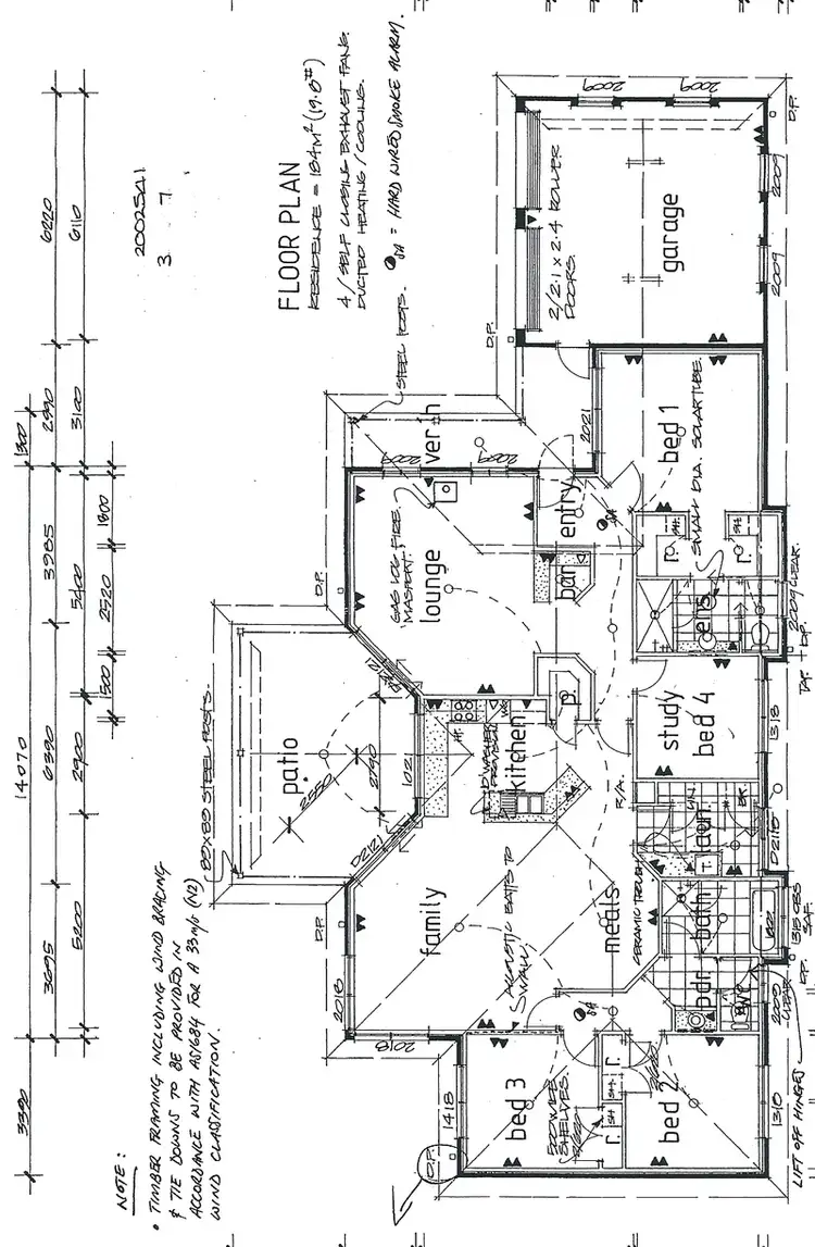 Floorplan of Homely house listing, 6 Concord Street, West Wodonga VIC 3690